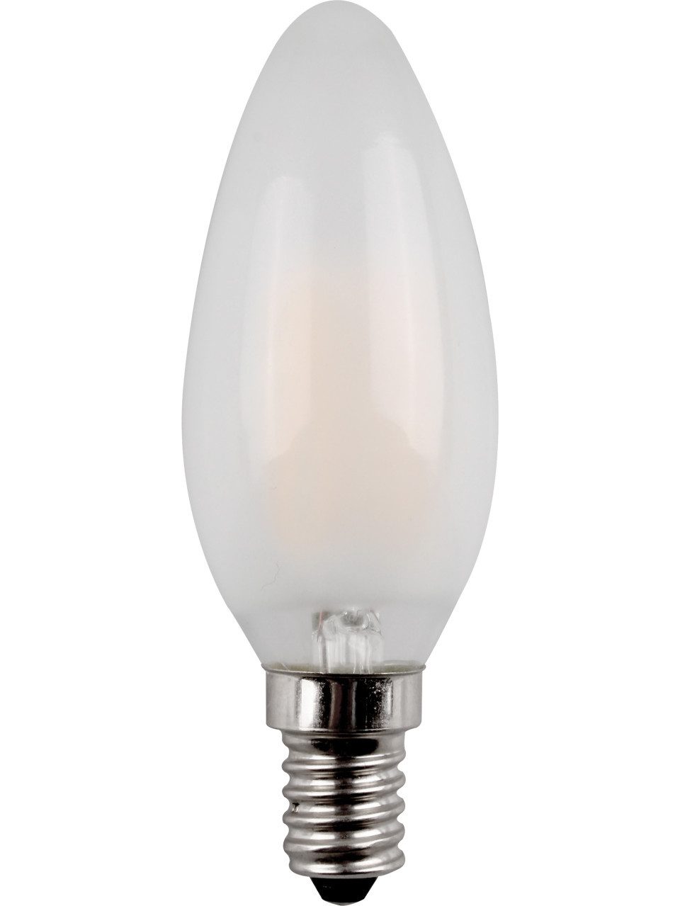 MÜLLER LICHT LED-Leuchtmittel Müller Licht LED Kerzenlampe E14 4,5 W warmweiß, Nicht dimmbar nicht Smart Home-fähig
