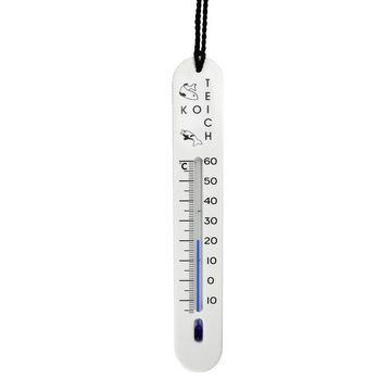 Lantelme Teich-Wassertest Teichthermometer Koithermometer, 1-tlg., für Teiche und Aufzuchtbecken 90cm Schnur selbstsinkend bis +60°C
