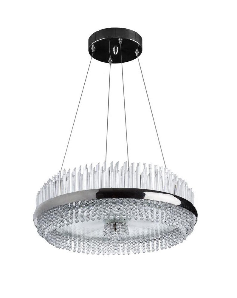 Xlmoebel Hängeleuchte Bohemia IVELE Kristalllampe im Kronen Design, Hergestellt in Europa