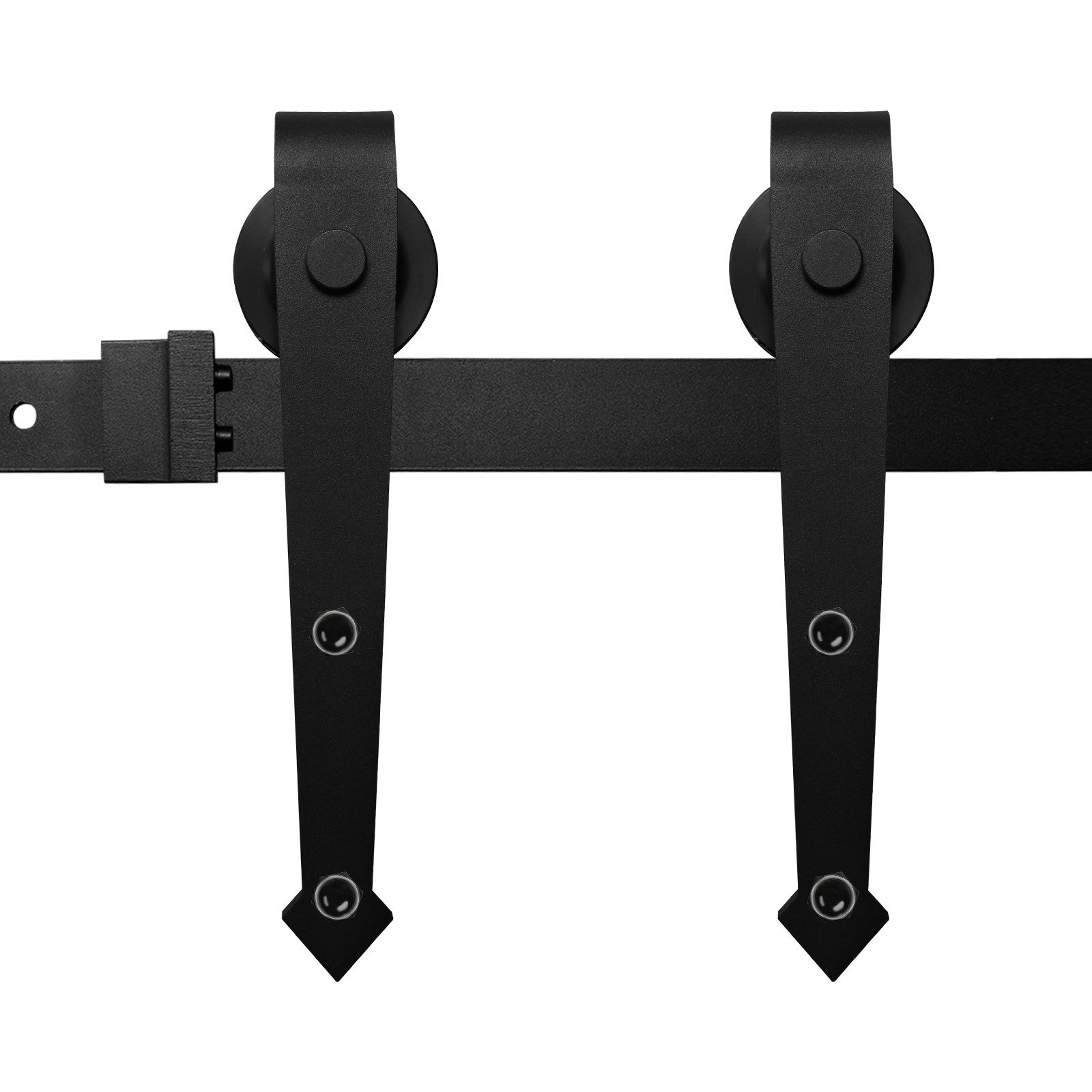 Clanmacy Schiebetür Schiebetür 183 cm Schiebetürsystem Laufschiene Schiebet günstig online kaufen