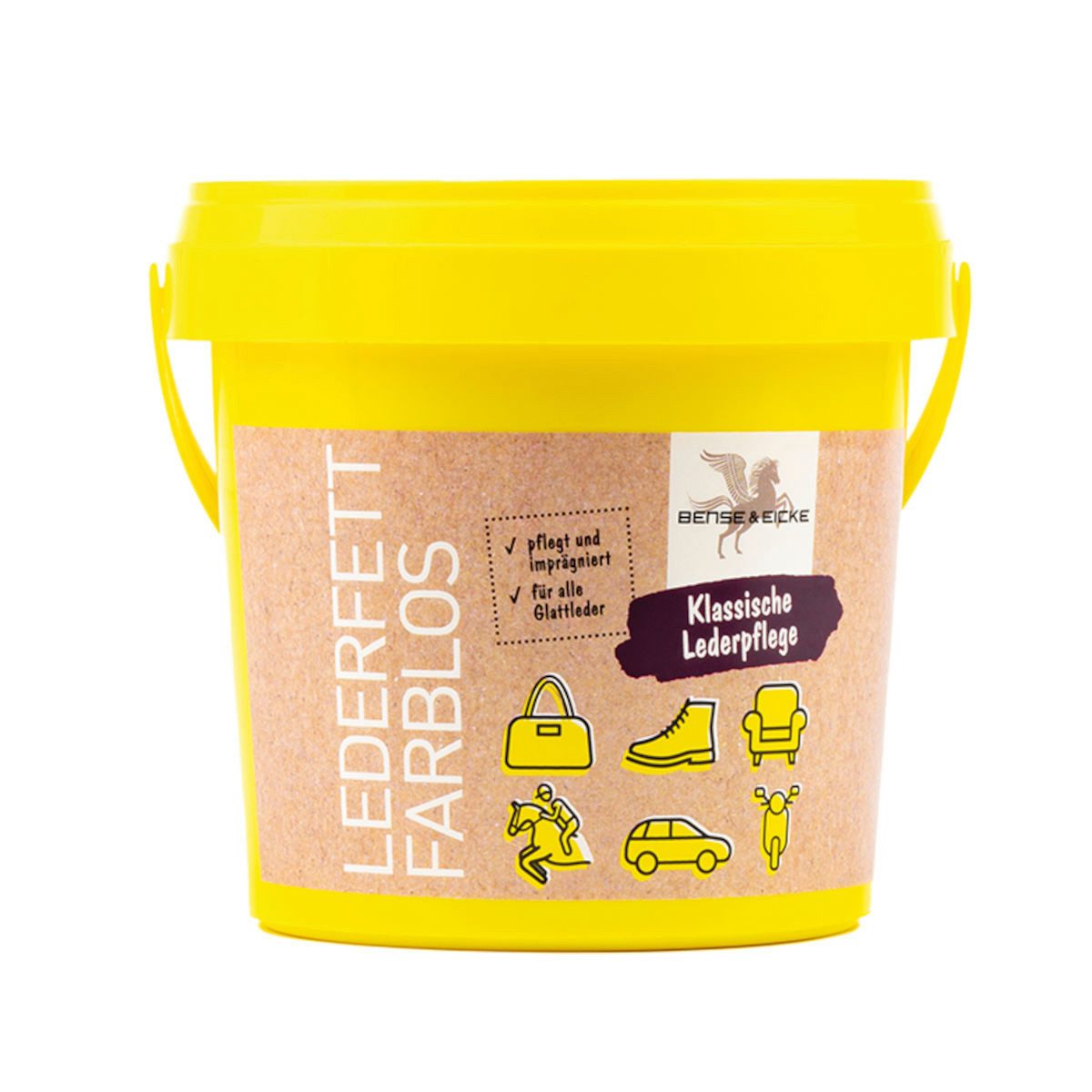 Bense & Eicke Lederfett farblos 500 ml Lederfett (Packung)