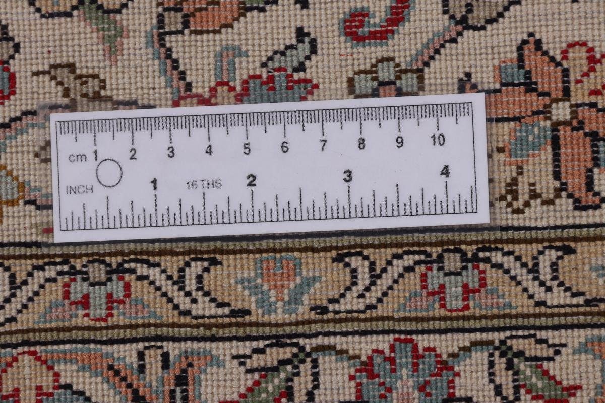 Seidenteppich Kaschmir Seide Nain rechteckig, Trading, Höhe: Orientteppich, 246x315 4 mm Handgeknüpfter