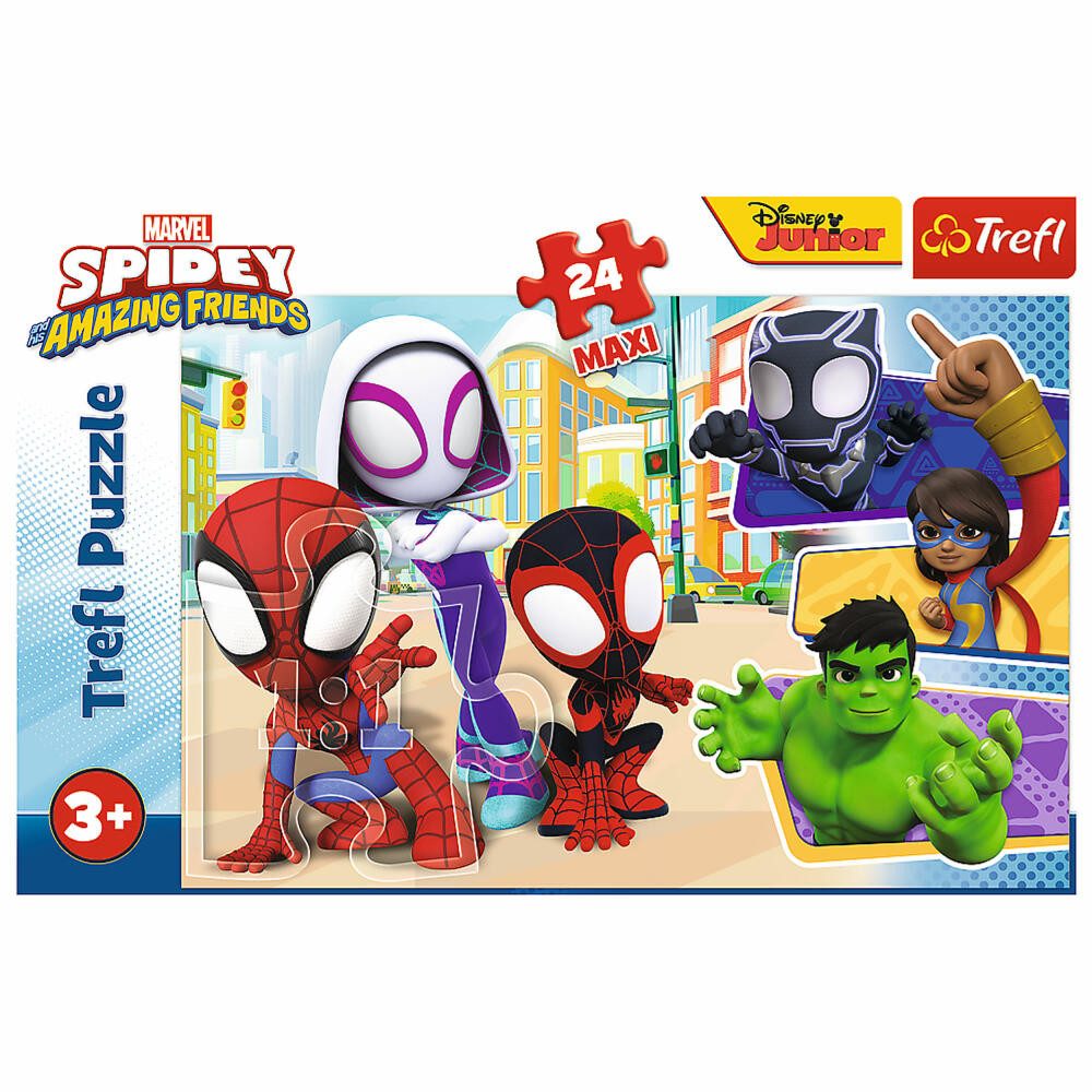 Trefl Puzzle Maxi Marvel Spidey, 24 Puzzleteile