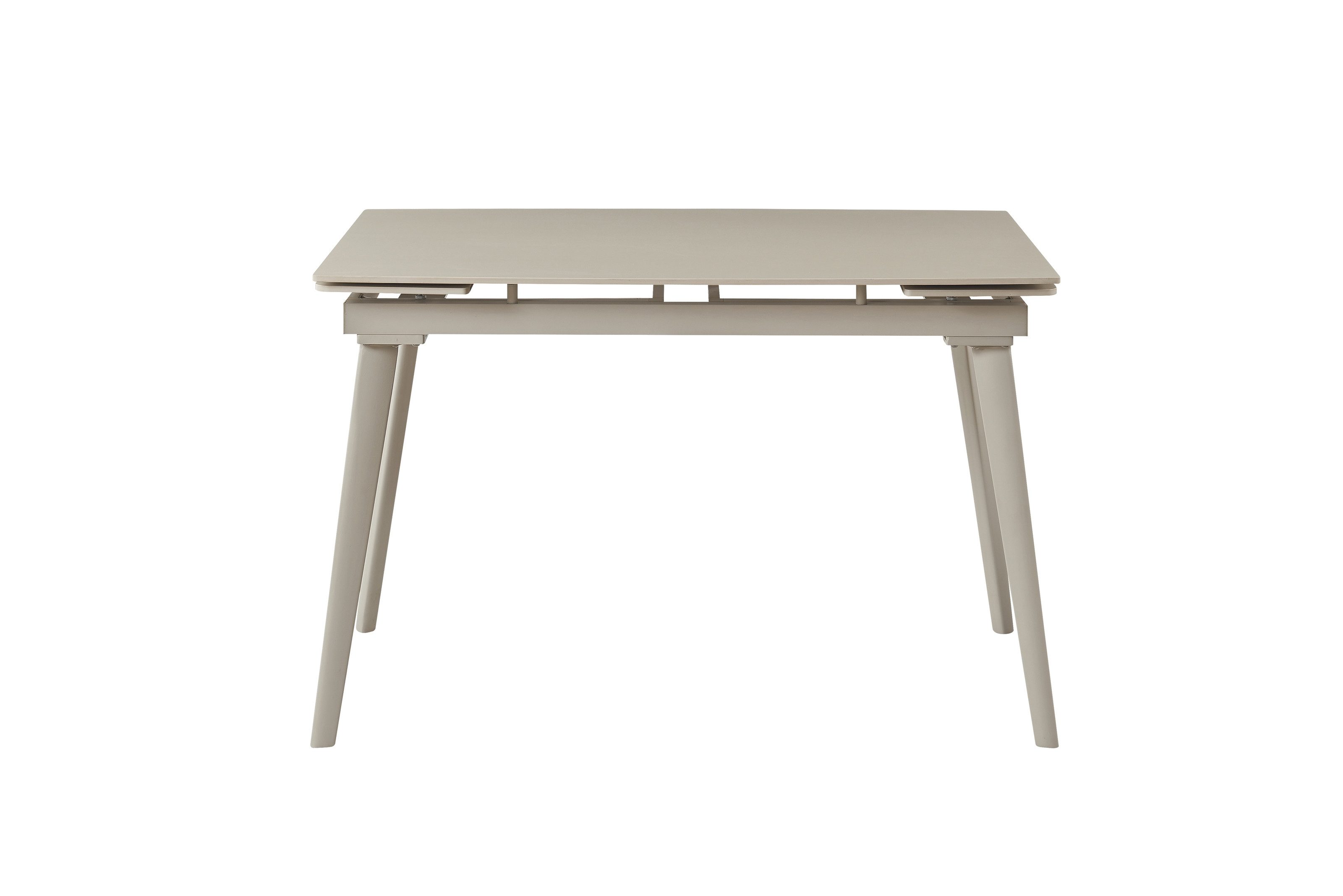 PREISBRECHER Kulissen-Esstisch Pascal, (ausziehbar) in beige, Keramik, Metall - 140/200x76x80cm (BxHxT)