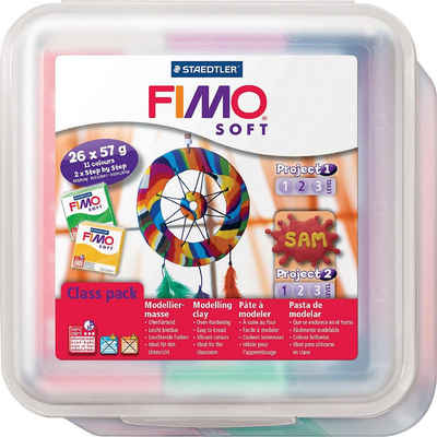 FIMO Knete »FIMO soft Class Pack Big Box, 26 x 57 g«