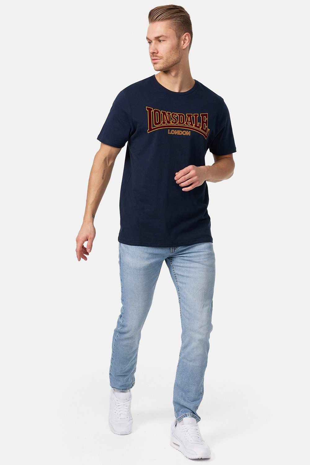 CLASSIC Navy Lonsdale T-Shirt