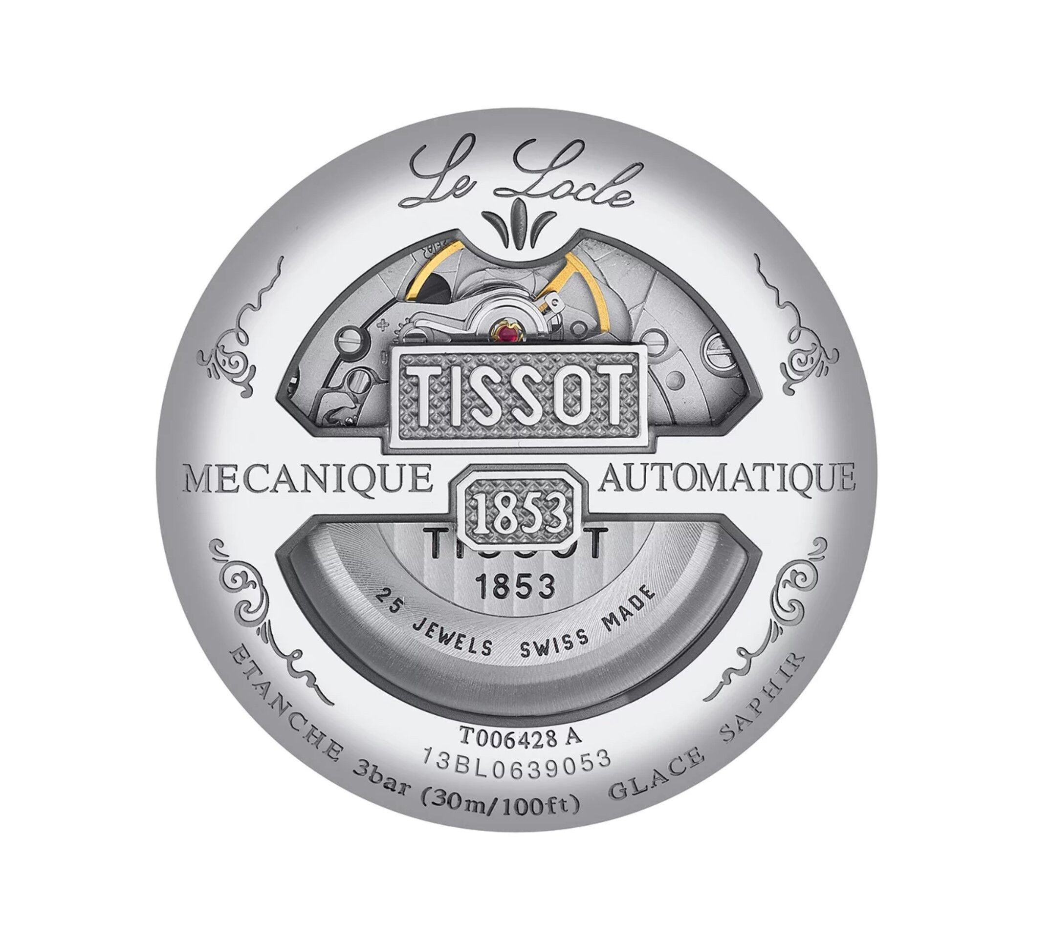 Tissot Automatikuhr Automatikuhr Le Locle T0064282203802, günstig online kaufen