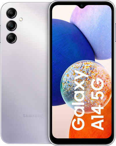 Samsung Galaxy-A14 5G 64GB Smartphone (16,72 cm/6,6 Zoll, 64 GB Speicherplatz, 50 MP Kamera)