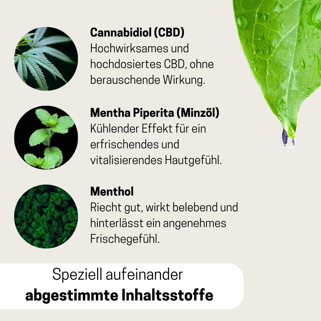 Medosan Körpercreme CBD Cooling Gel, 100 ml