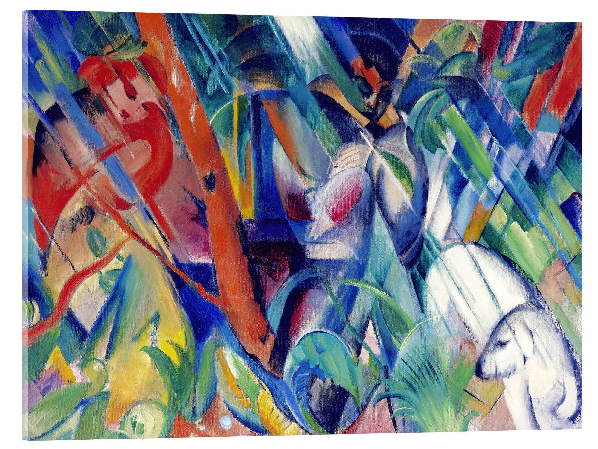 Acrylglasbild Franz Marc