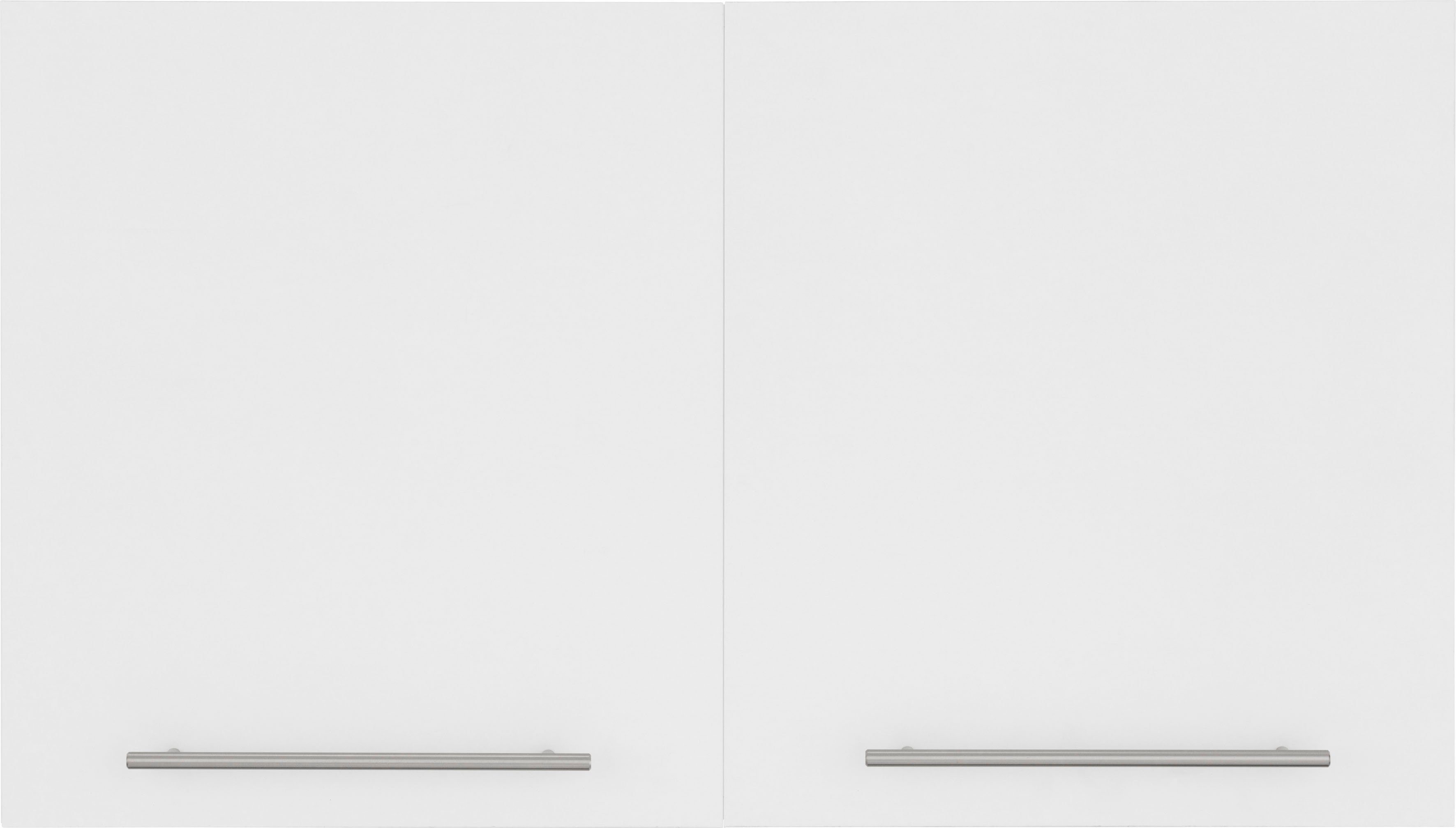 100 cm wiho | Küchen Unna Weiß Hängeschrank breit weiß/weiß