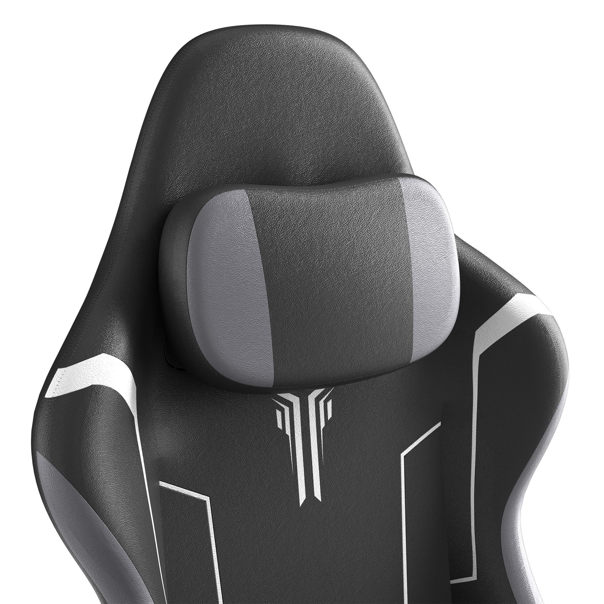 FIVMEN Gaming-Stuhl Computerstuhl Ergonomisch Bürostuhl mit Massage Lendenkissen, Drehstuhl Schreibtischstuhl Gaming Stuhl mit Fußstütze