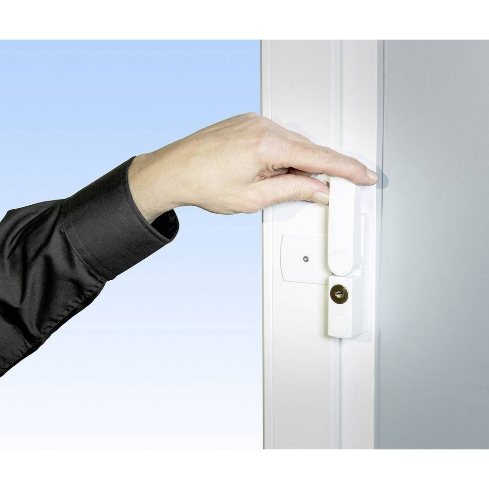Burg Wächter Panzerriegel Fenstersicherung mit Einzelriegel Winsafe WS 11 W SB 38231 – Bild 5 von 5