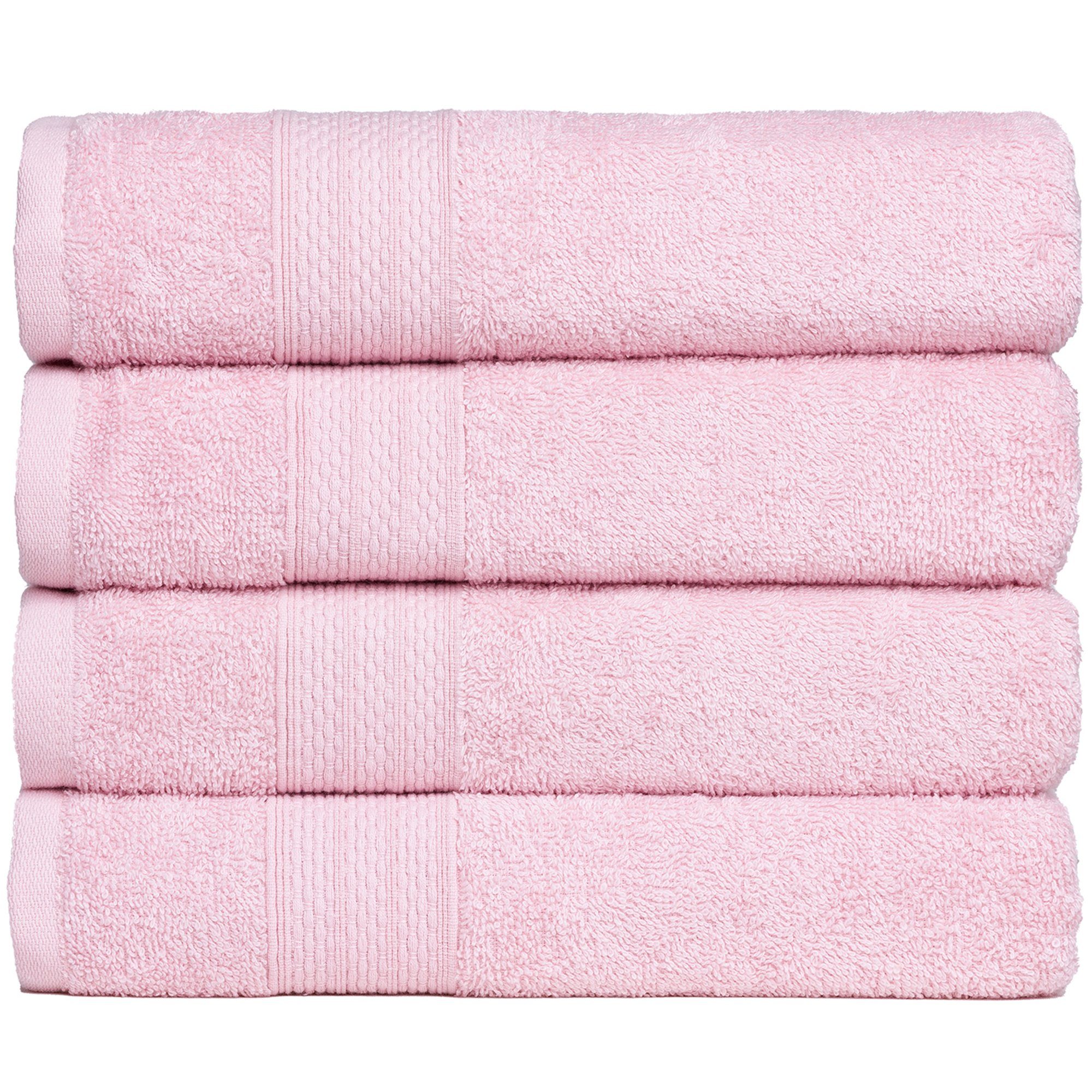 Brielle Handtücher Handtuch-Set aus 100% Baumwolle - 4 Handtücher 50x100 cm günstig online kaufen