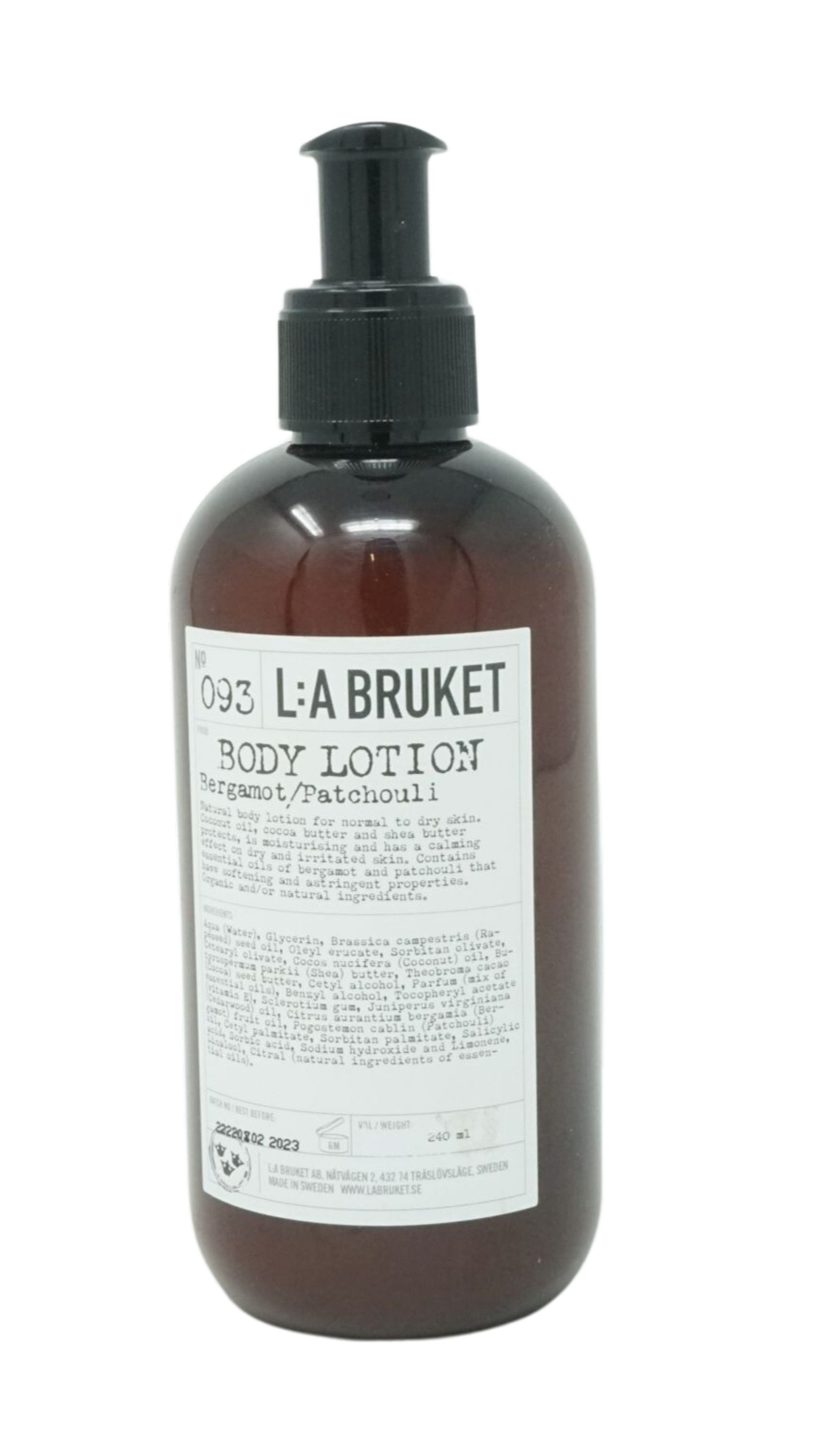 LAMBORGHINI Bodylotion La Bruket No 093 Body Lotion Patchouli 240ml