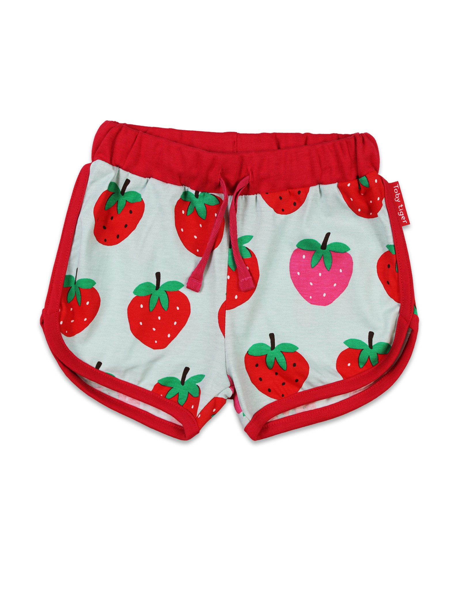 Toby Tiger Shorts Shorts mit Erdbeer Print