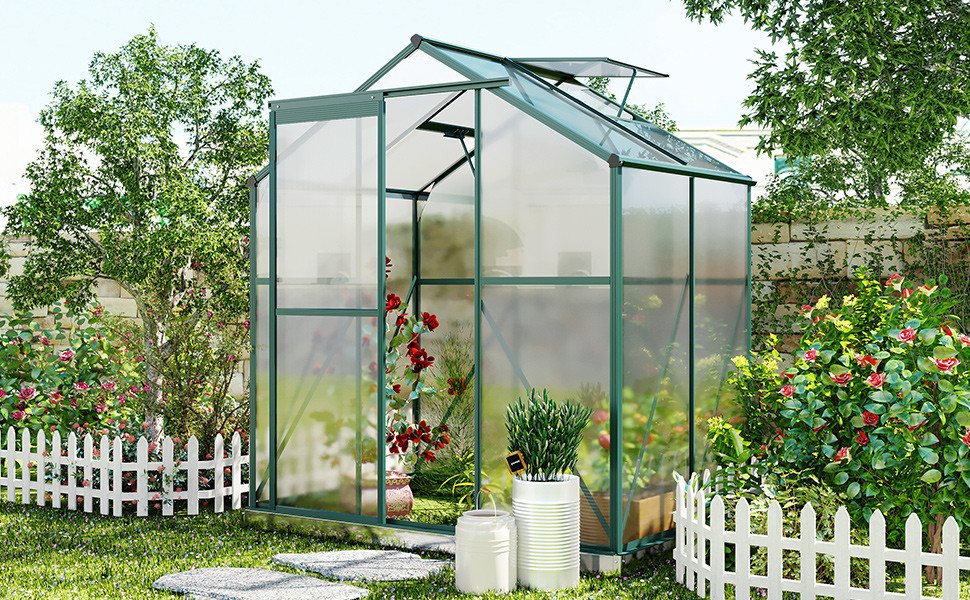 Thumbnail - DOTMALL Tomatengewächshaus Aluminium Drivhus Have drivhus drivhus.