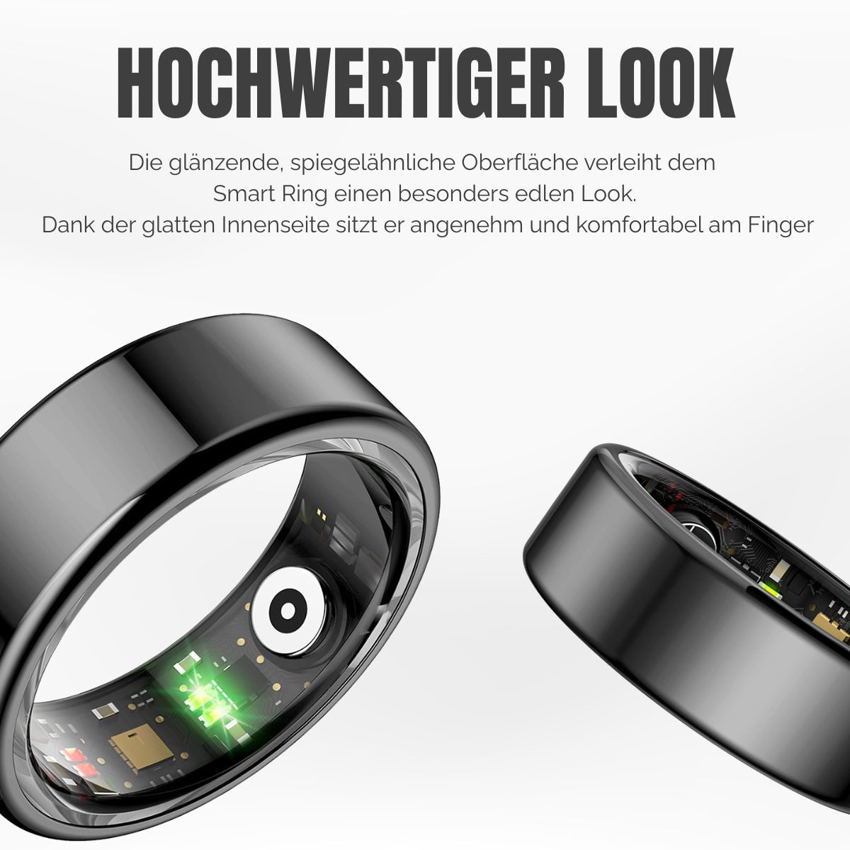 fontastic Smart Ring SMART-RING „FYRI“ Smarte Überwachung von Vitaldaten