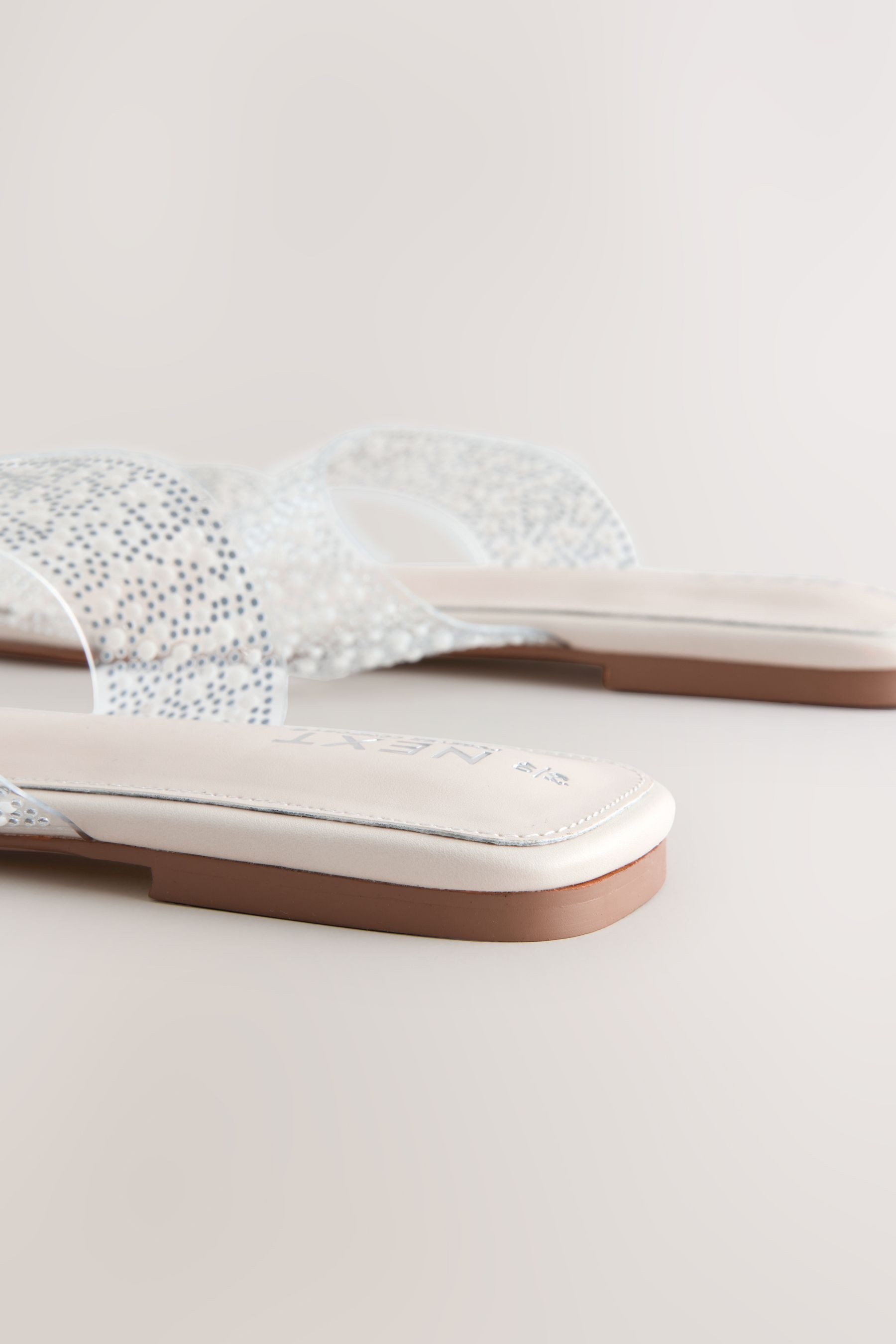 Next Forever Comfort® Sandaletten mit Perlendetail Sandale (1-tlg)