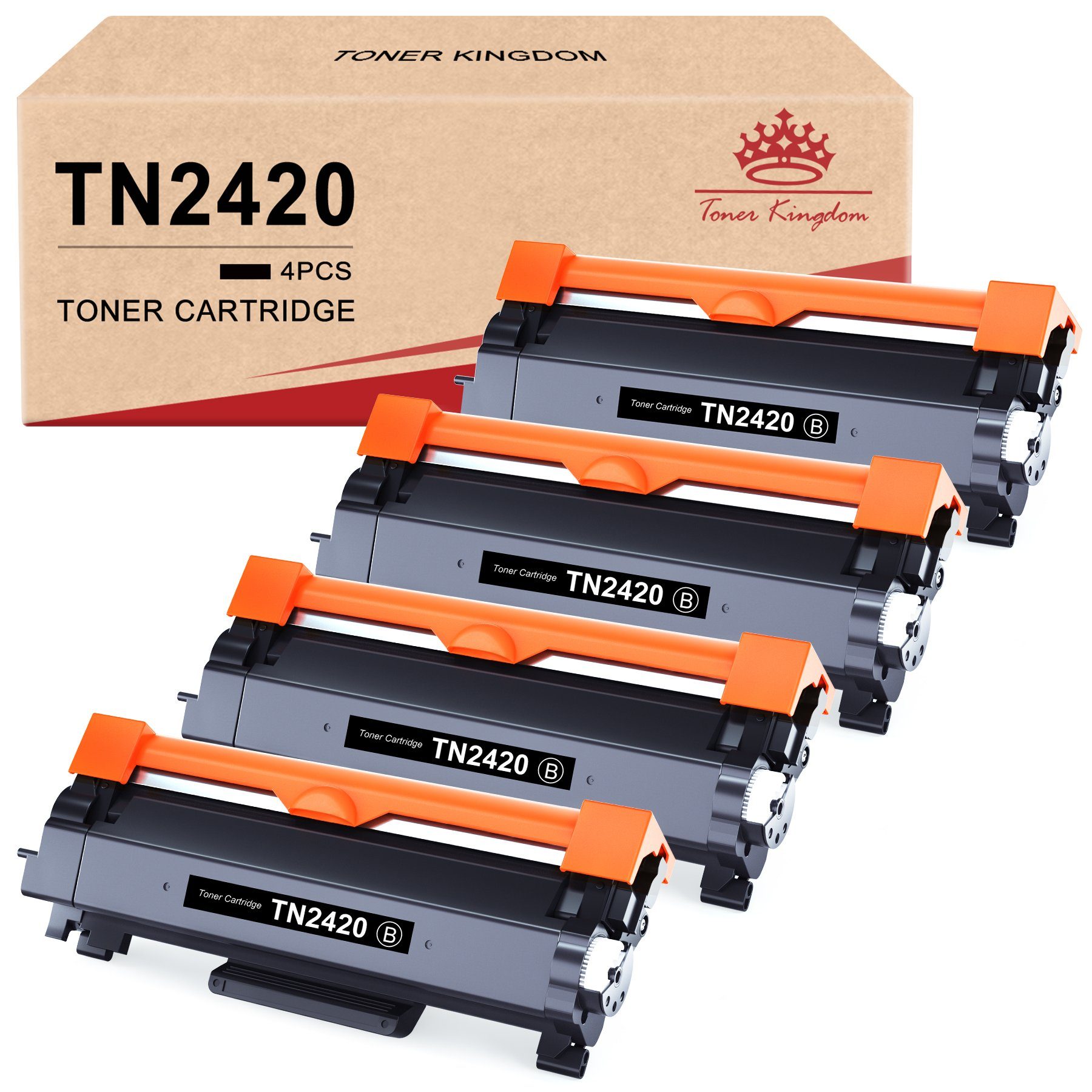 für L2730DW TN-2420 Toner TN2420 DN Tonerpatrone Chip), (mit L2375DW TN Brother HL-L2350DW MFC-L2710DW Kompatibel Toner 2420, Kingdom L2750DW neuestem L2310D
