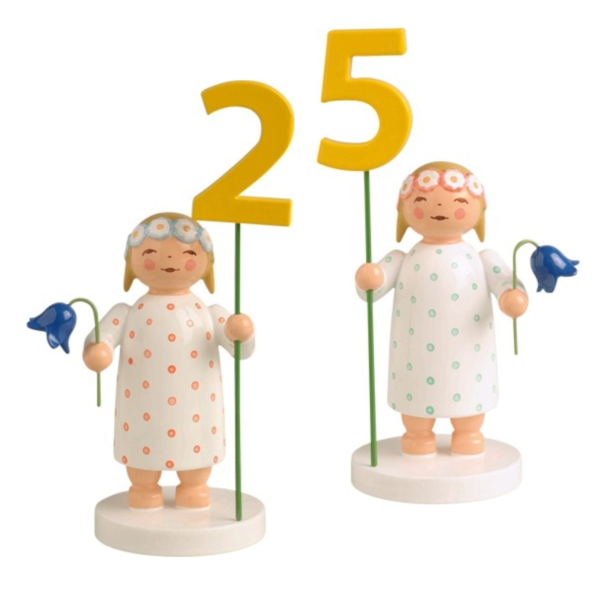 Wendt & Kühn Dekofigur Wendt & Kühn Zwei Mädchen mit zwei Zahlensätzen, 1 Paar