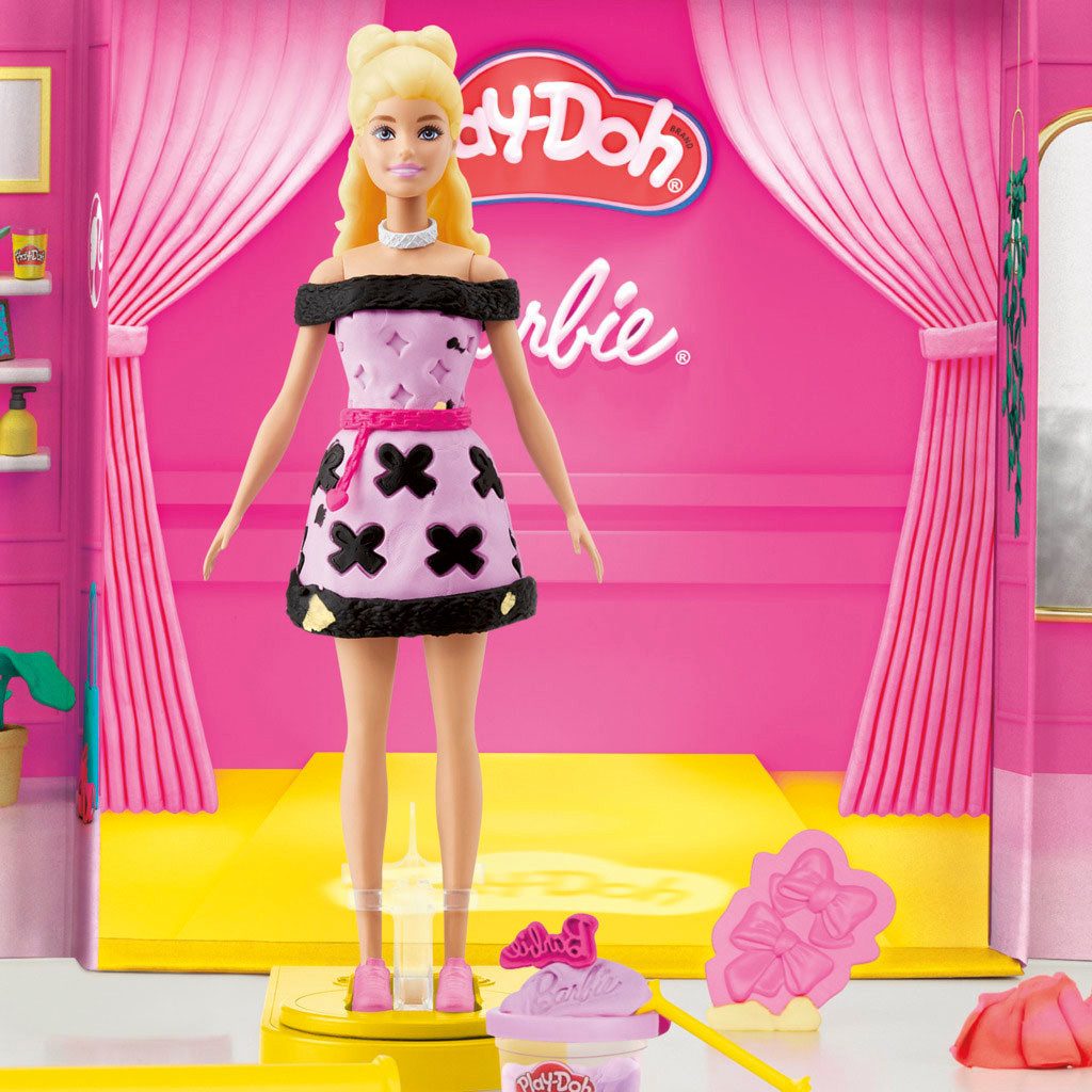 Hasbro Knetform-Set Play-Doh Barbie Modenschau
