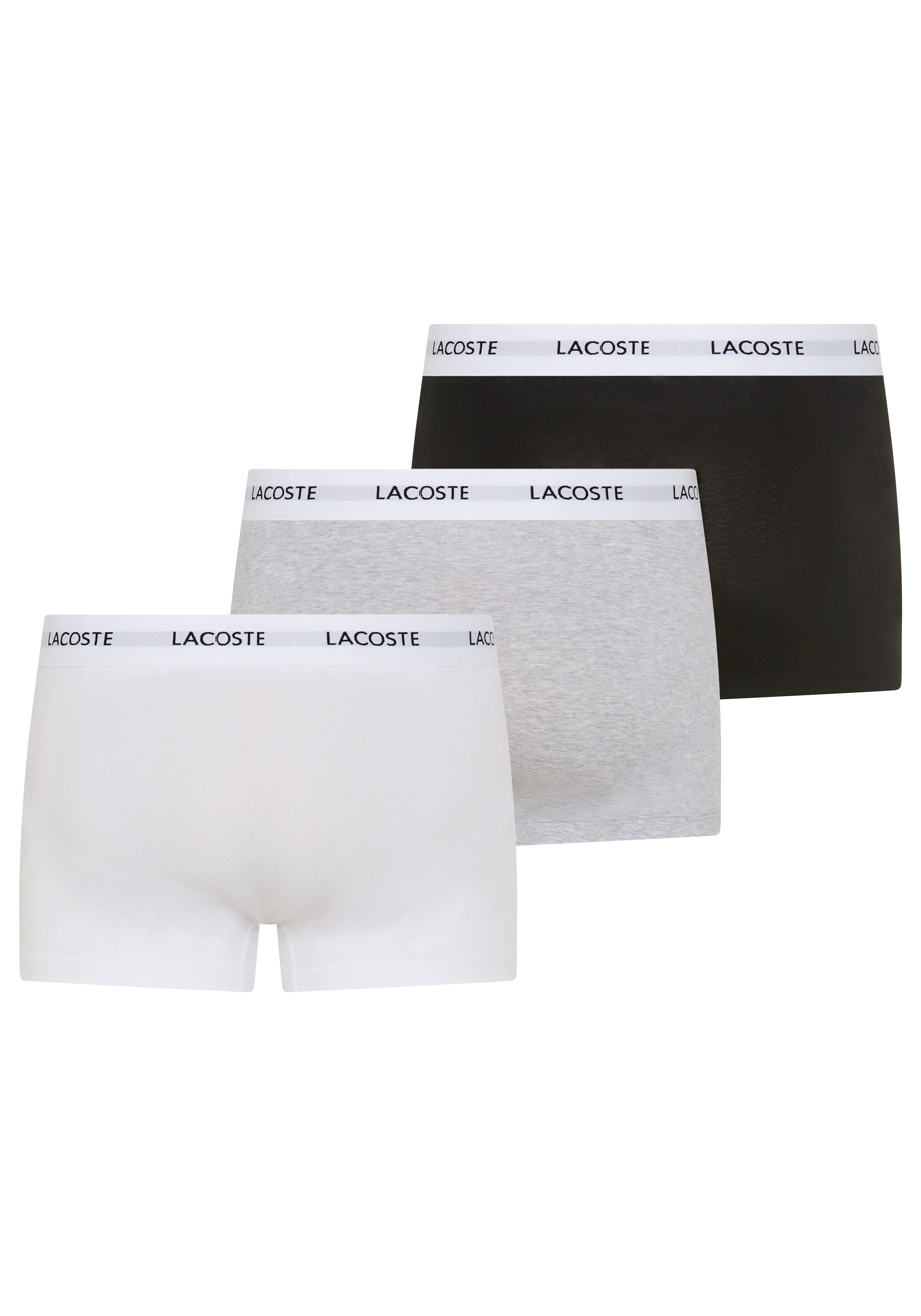 Lacoste Trunk (Packung, 3er) mit Lacoste-Schriftzug am Bund