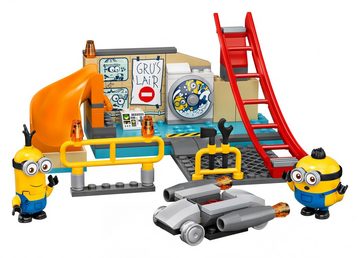 LEGO® Konstruktionsspielsteine LEGO® Minions - Minions in Grus Labor, (Set, 87 St)