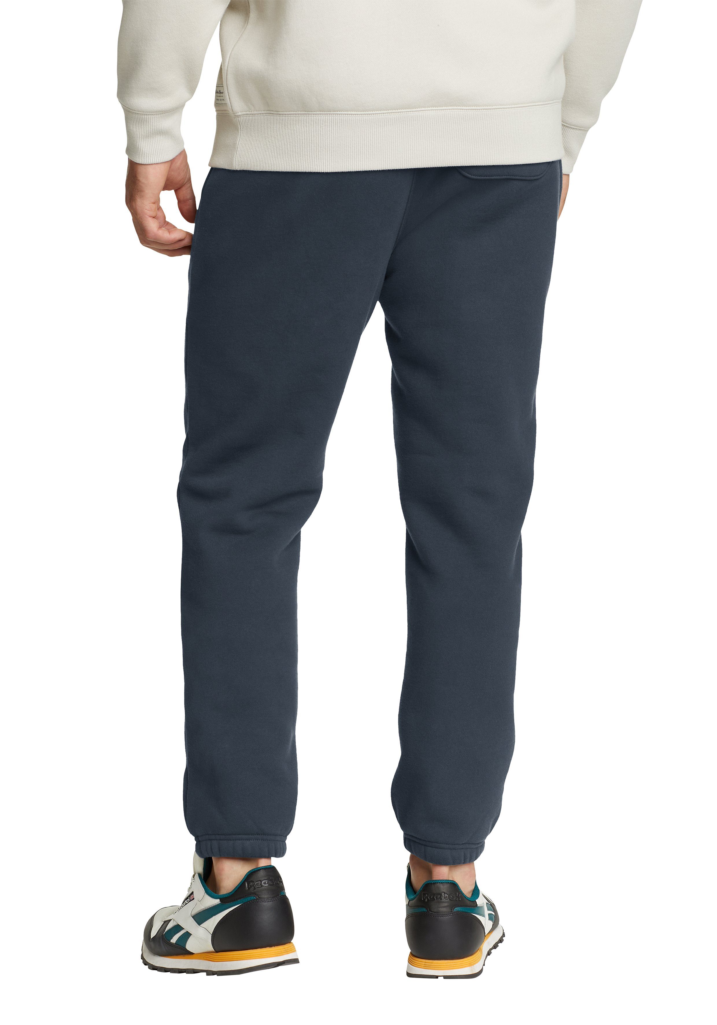 Sturmgrau Hose Jogginghose Sweat Sherpafutter Signature mit Eddie Bauer