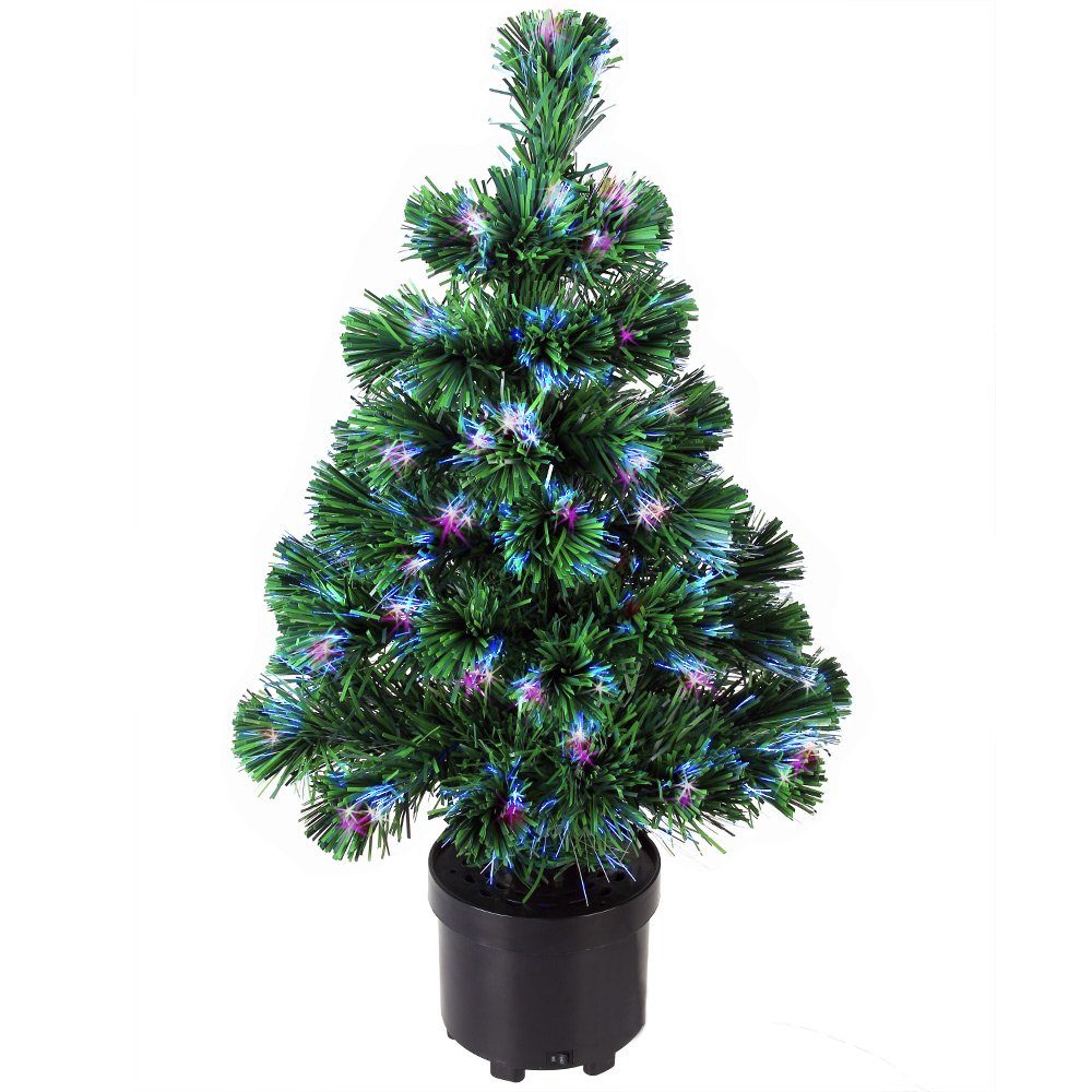 Casaria Künstlicher Weihnachtsbaum, autom. Farbwechselspiel