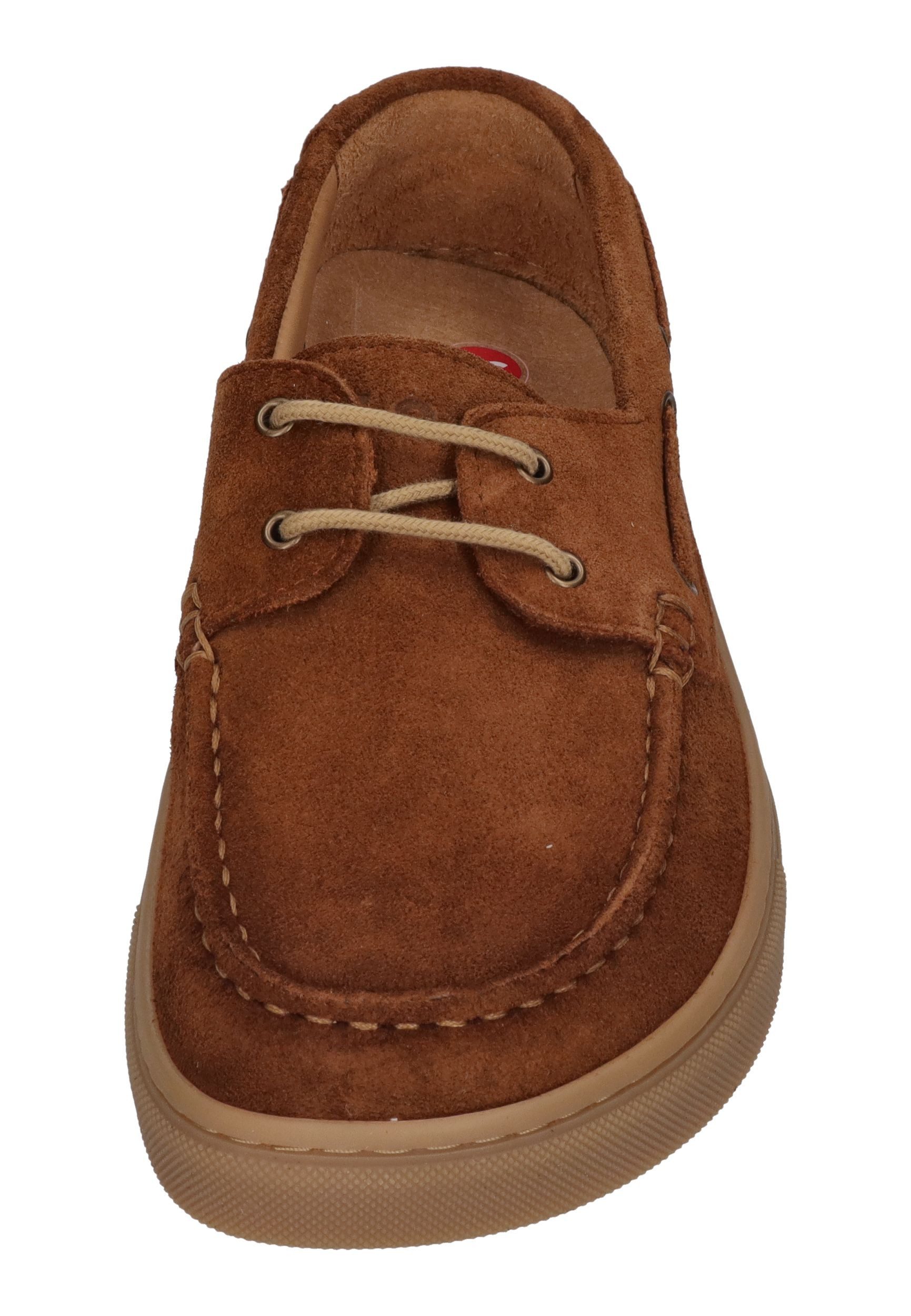 KOEL HIVERA SUEDE Barfußschuh Cognac