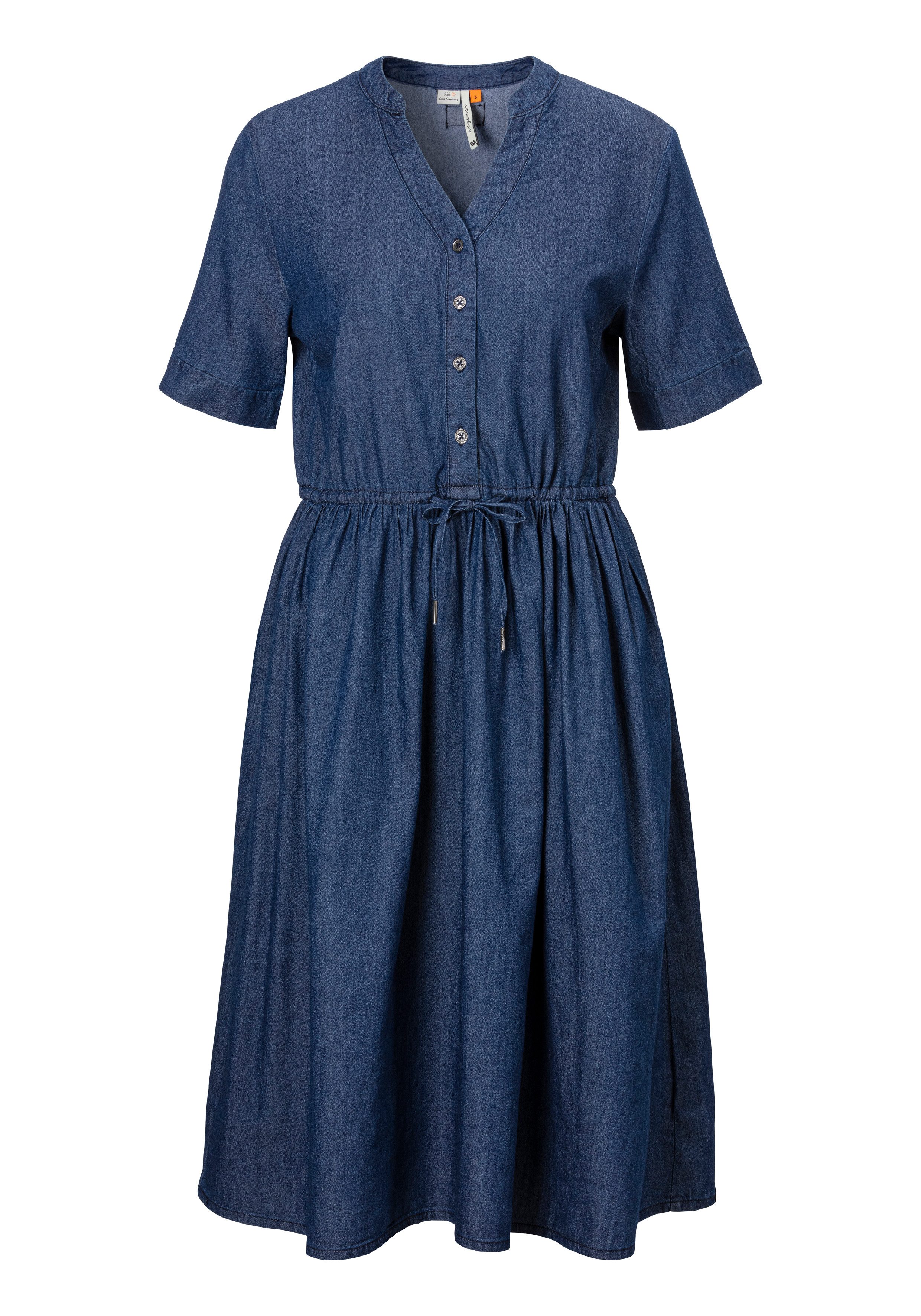 Ragwear Sommerkleid CASAREA DENIM im Denim Look