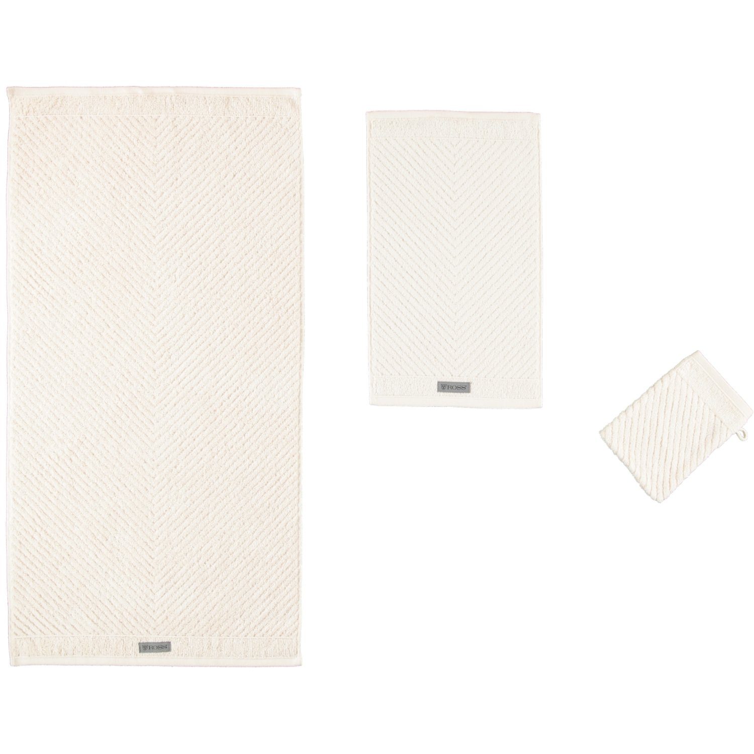 ROSS Handtücher Smart 4006, 100% 54 elfenbein - Baumwolle