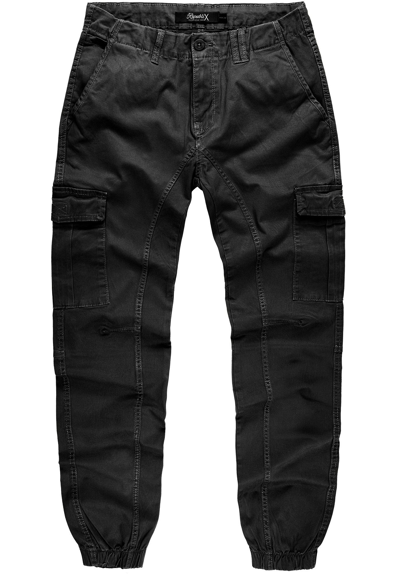 REPUBLIX Cargohose William Herren Cargo Jogger Chino Hose Jeans