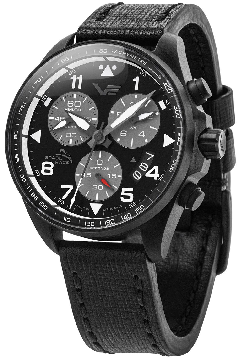 Vostok Europe Quarzuhr Space Race Schwarz