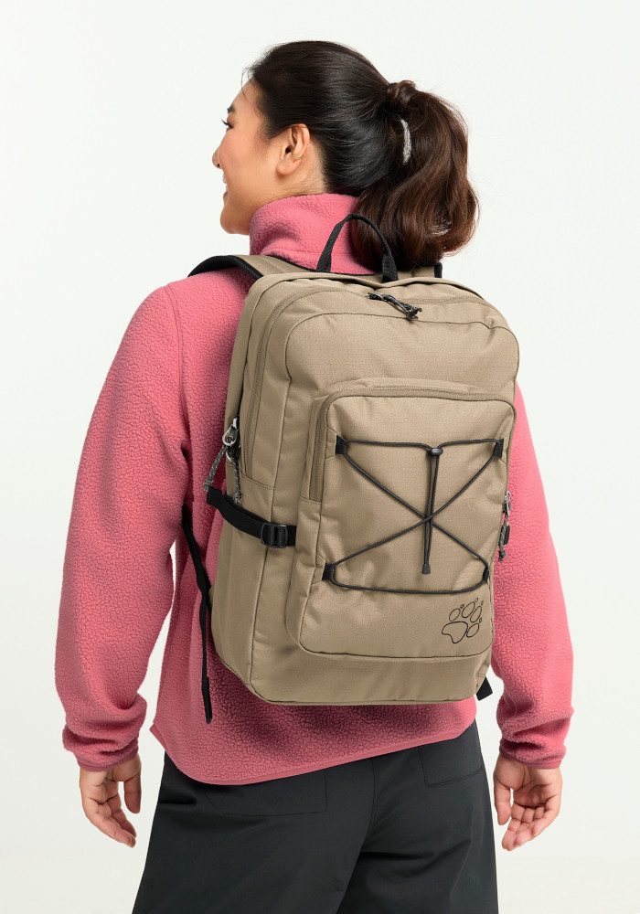 Jack Wolfskin Daypack BERKELEY 24, Tagesrucksack, Organizer innen, komfortables Tragesystem