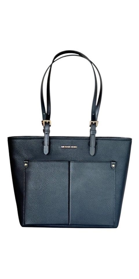 Handtasche Michael Kors Jet Set Travel Double Pocket Tote Schwarz Shopper Damen