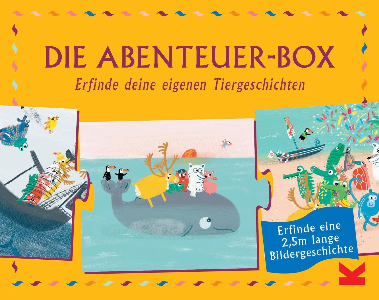 Laurence King Puzzle Die Abenteuer-Box, Puzzleteile