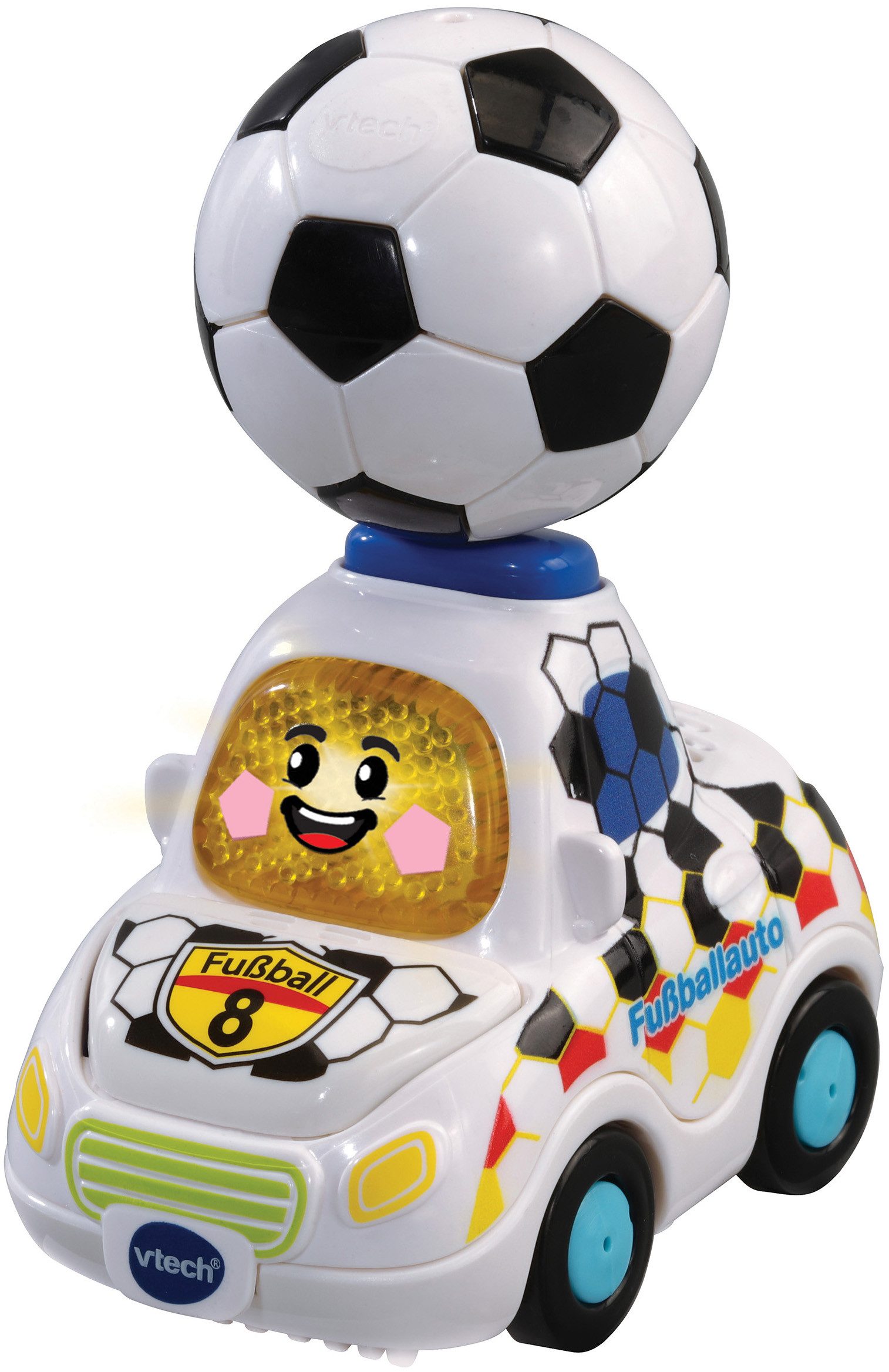 Vtech® Spielzeug-Auto Tut Tut Baby Flitzer, Special Edition Fußballauto, mit Licht und Sound