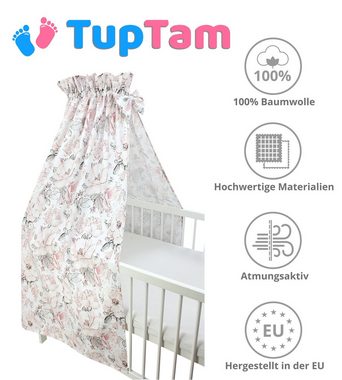 TupTam Betthimmel TupTam Babybett Himmel mit Schleifchen