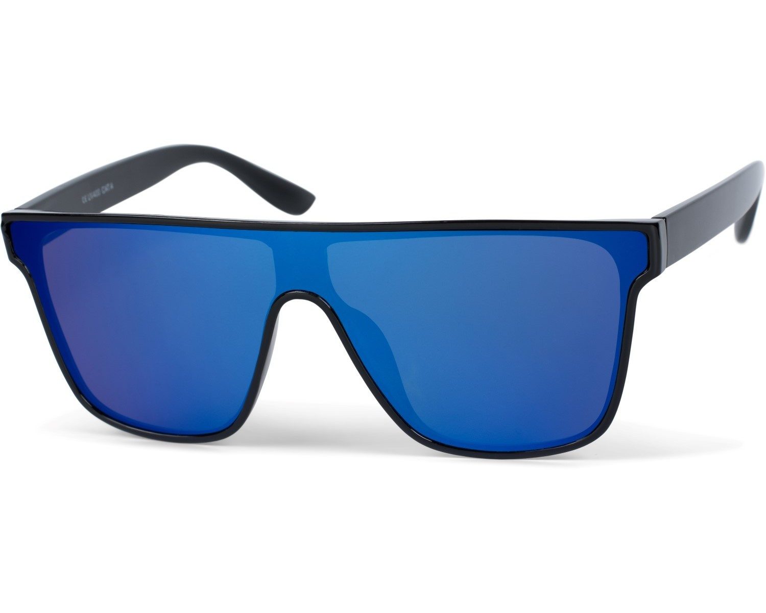 styleBREAKER Sonnenbrille Monoglas Shield Sonnenbrille (1-St) Verspiegelt günstig online kaufen