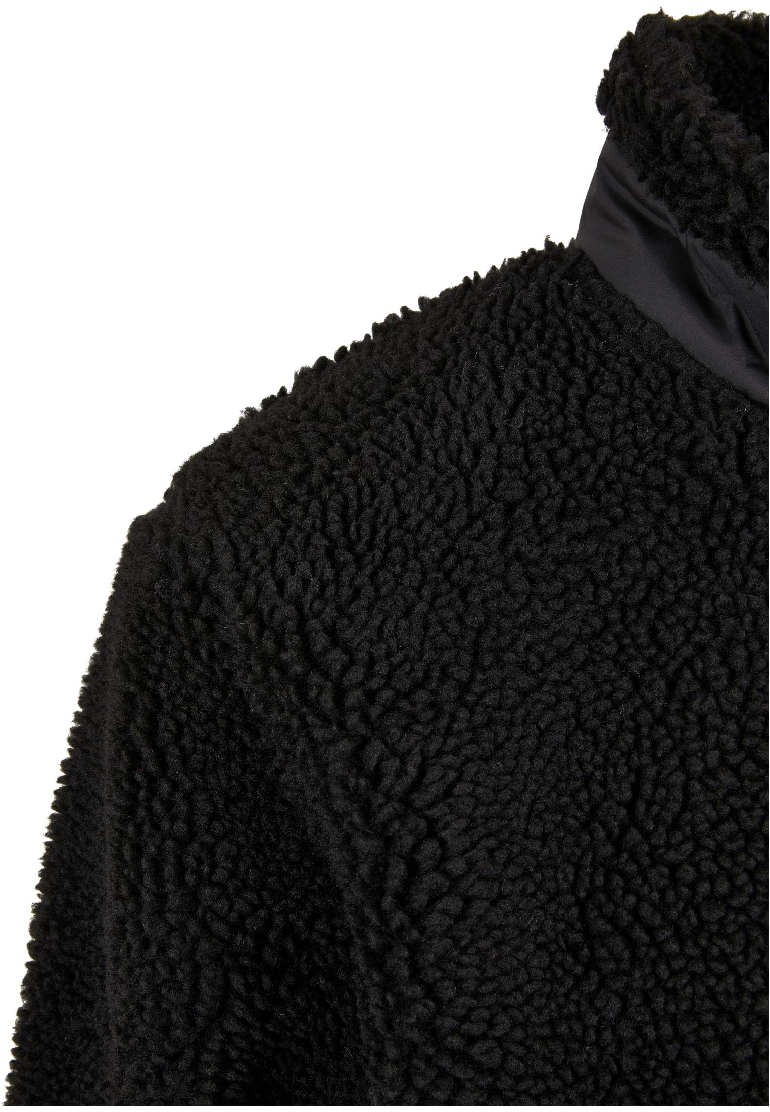 Winterjacke CLASSICS (1-St) Herren Basic black Sherpa URBAN Jacket