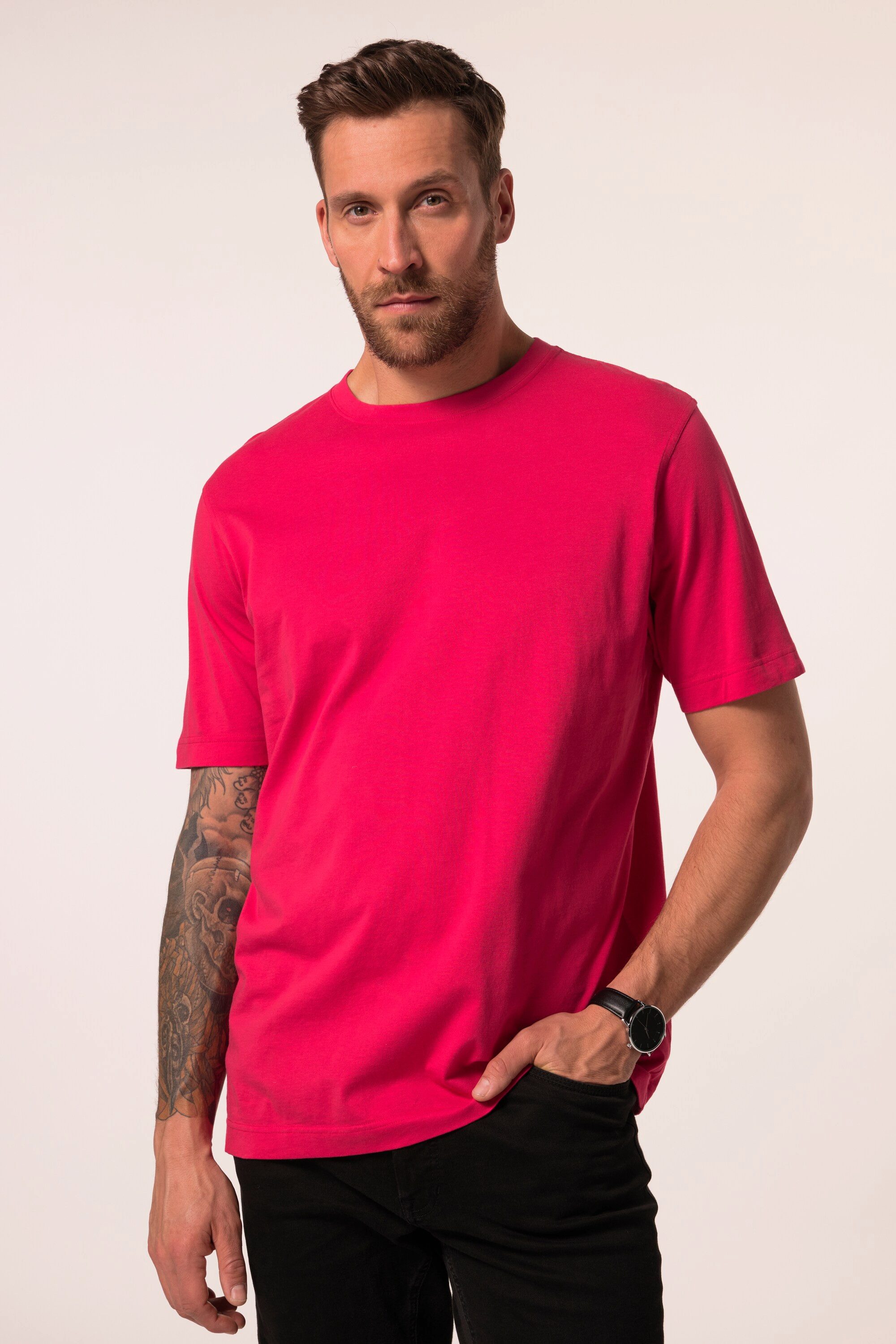 JP1880 T-Shirt T-Shirt Basic Rundhals gekämmte günstig online kaufen