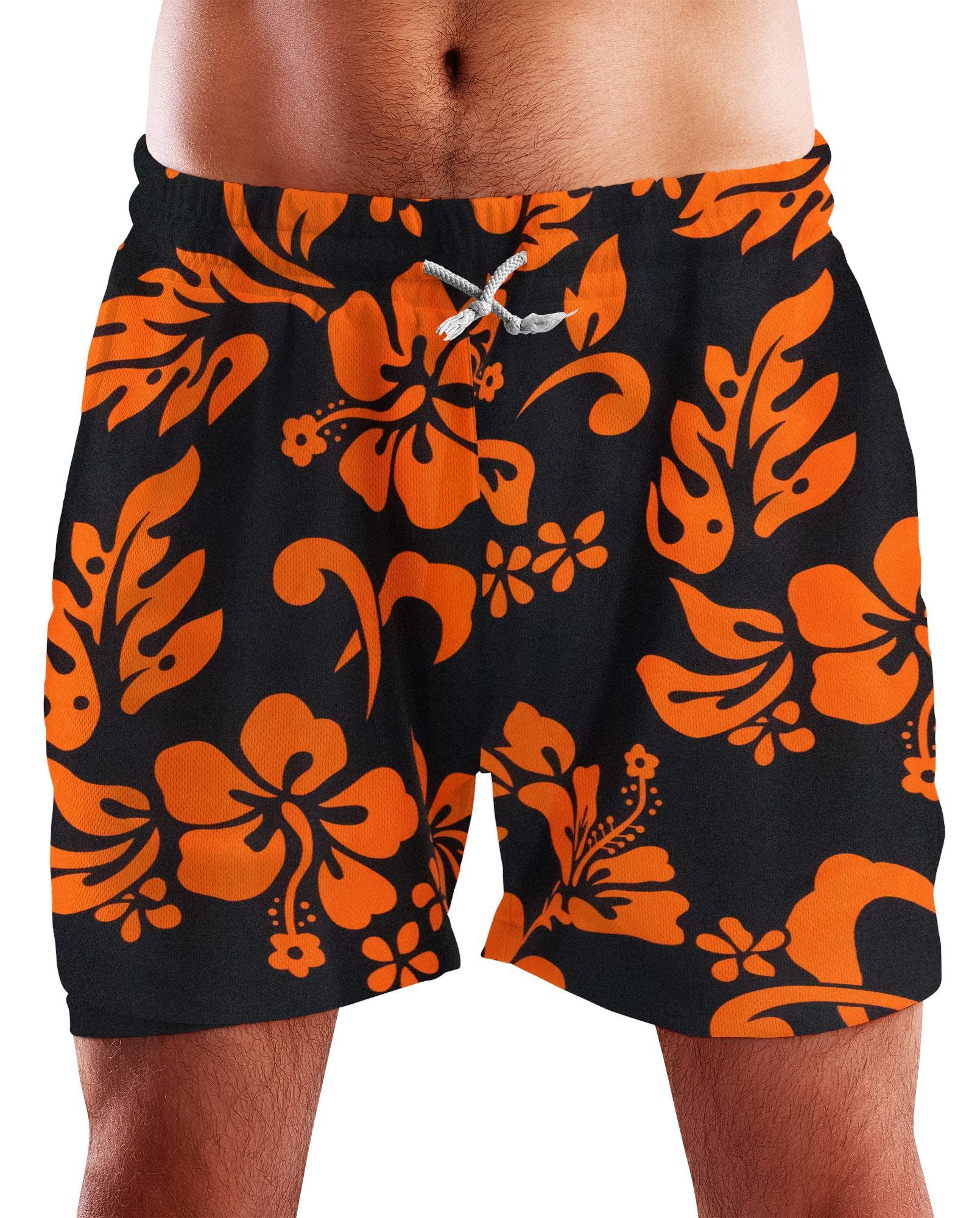 King Kameha Badeshorts Hibiscus Funky Hawaii günstig online kaufen