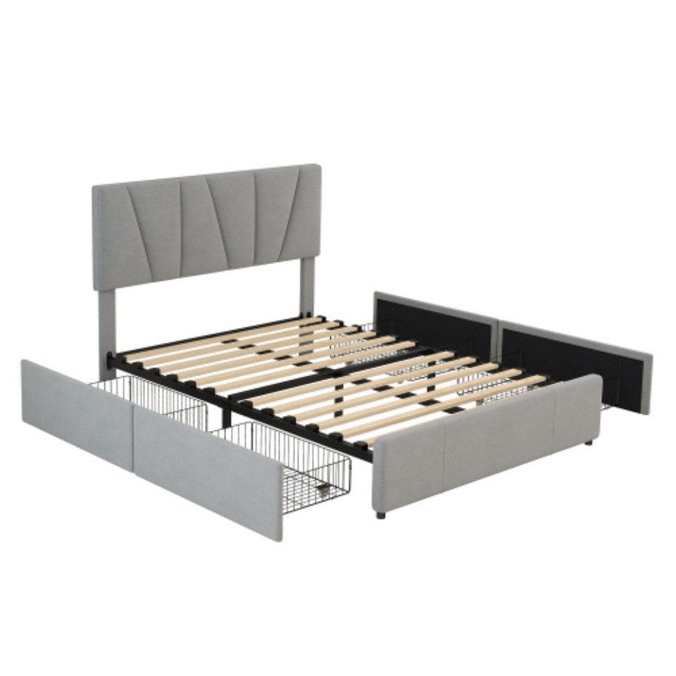 TavilaEcon Polsterbett Doppelbett Jugendbett Plattform Bett günstig online kaufen