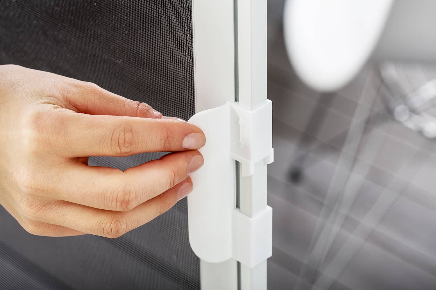 empasa Insektenschutz-Schiebetür "SMART", Rollo Tür für Balkon und Terrassen