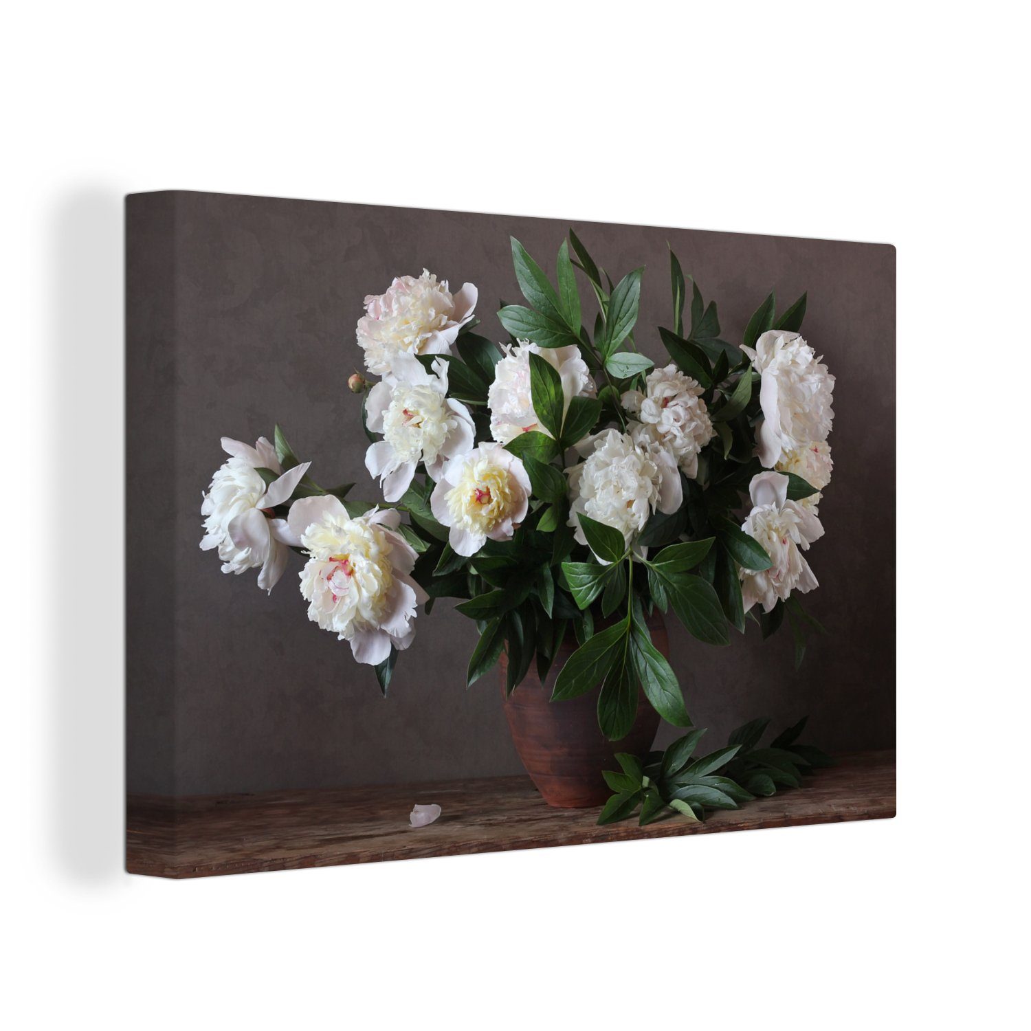 cm St), (1 30x20 Wanddeko, Stilleben, Wandbild OneMillionCanvasses® Aufhängefertig, - Leinwandbilder, Blumen Leinwandbild