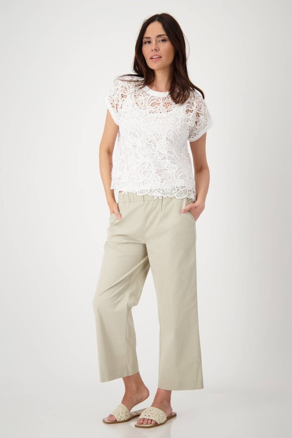 Monari T-Shirt 410013 Spitze