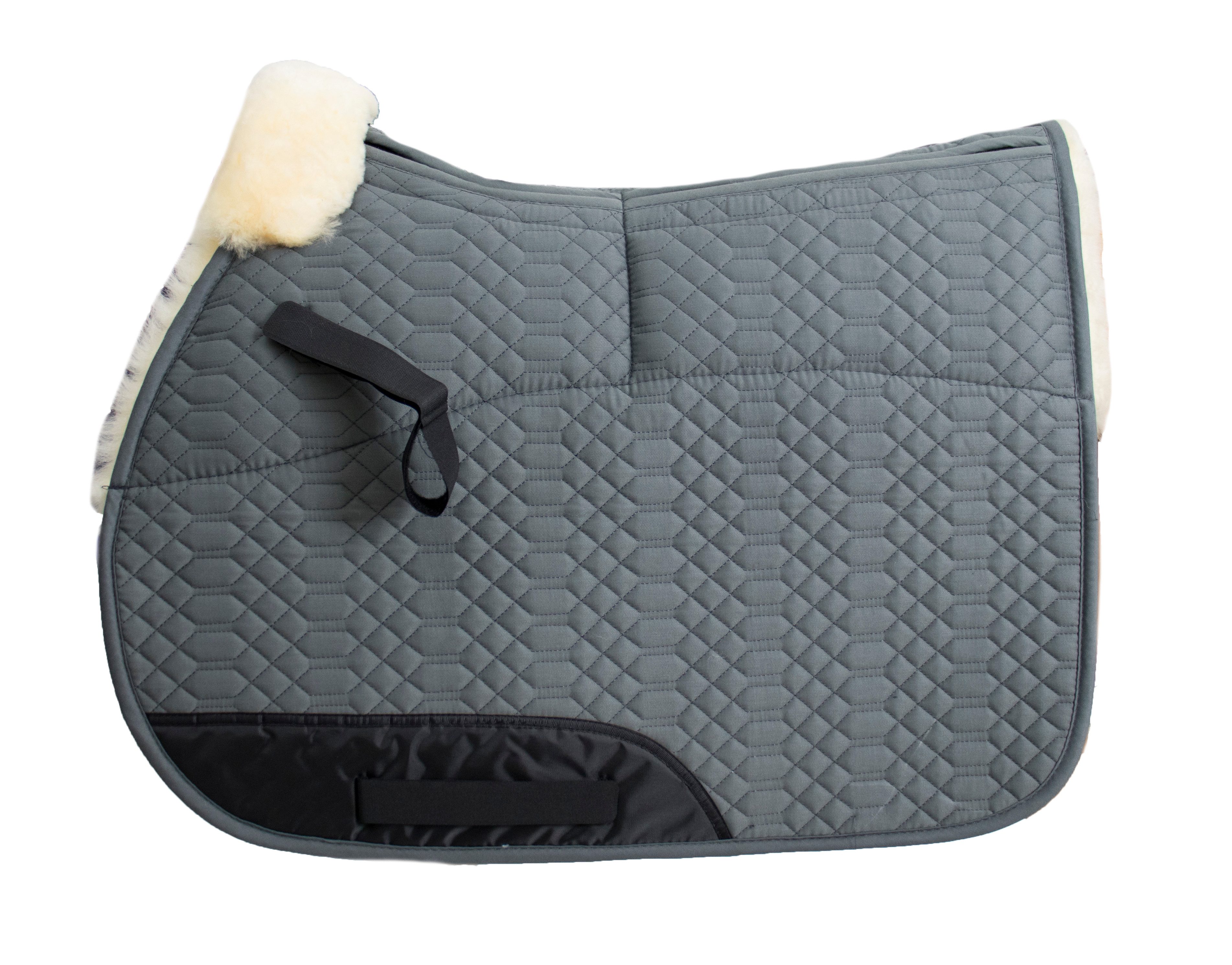 Engel Reitsport Schabracke Lammfell Korrektur Schabracke SCHABRA1AP aufpolsterbar Fellrand vorne, (1-St)
