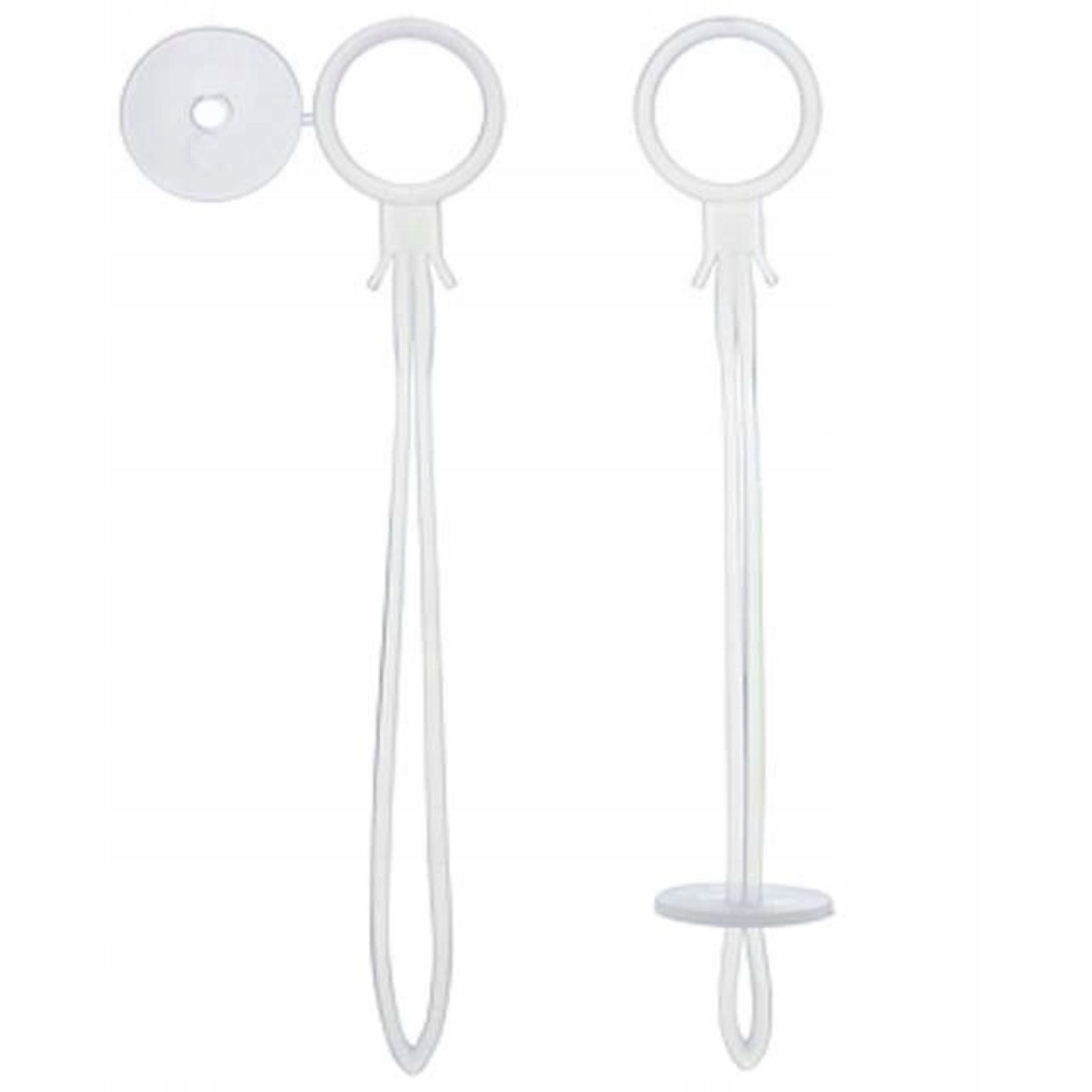 Godan Latexballon Weiße Ballonverschlüsse - 100 Stück für schnelles